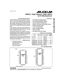 Datasheet MX7824LE manufacturer MAXIM