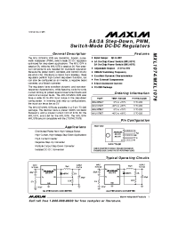 Datasheet MXL1074HC производства MAXIM