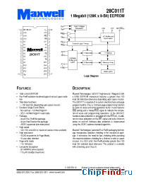 Datasheet 28C011TRPFB-12 производства Maxwell