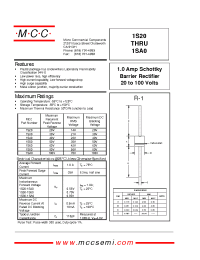 Datasheet 1S30 производства MCC