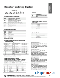 Datasheet MTR производства MicroMetrics