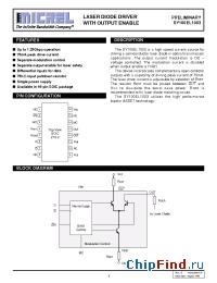 Datasheet SY100EL1003ZC manufacturer Micrel