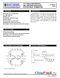 Datasheet SY58016LXC производства Micrel