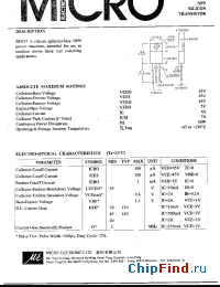 Datasheet BD437 производства Micro Electronics