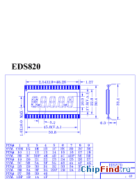 Datasheet ED-S820 производства Micro Electronics