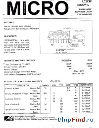 Datasheet L72CB-4SGNWA производства Micro Electronics