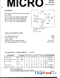 Datasheet MY51C производства Micro Electronics
