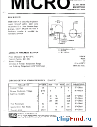 Datasheet MYB120DA производства Micro Electronics