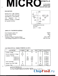 Datasheet MYB31TA-1 производства Micro Electronics
