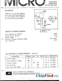 Datasheet MYB51CA производства Micro Electronics