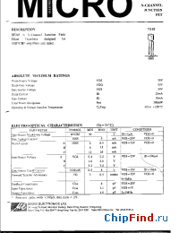 Datasheet MYB51DA производства Micro Electronics