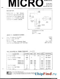 Datasheet MYB51TAS-2 производства Micro Electronics