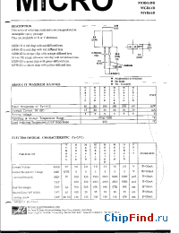 Datasheet MYB61D производства Micro Electronics
