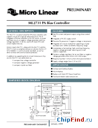 Datasheet ML2731 производства Micro Linear