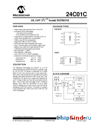 Datasheet 24C01C-EST manufacturer Microchip
