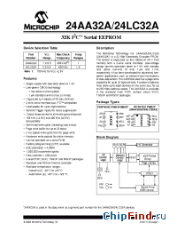 Datasheet 24LC32AT производства Microchip