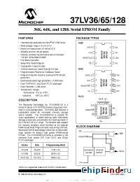 Datasheet 37LV128-IL производства Microchip