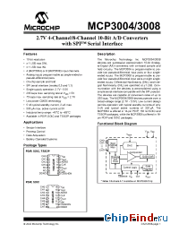 Datasheet MCP3008-I/P производства Microchip