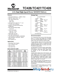 Datasheet TC426 производства Microchip