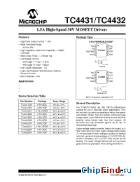 Datasheet TC4431 производства Microchip