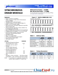 Datasheet MT18LSDT6472AG-10E_ производства Micron
