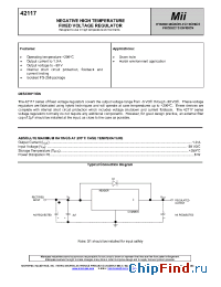 Datasheet 42117-018 manufacturer Micropac