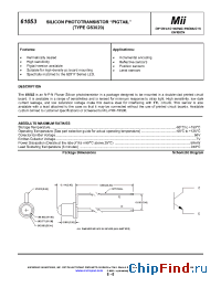 Datasheet 61053-001 manufacturer Micropac