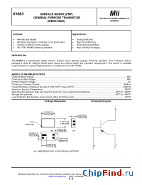 Datasheet 61083-300 manufacturer Micropac