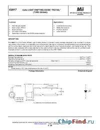 Datasheet 62017-102 manufacturer Micropac
