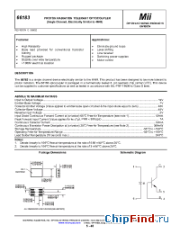 Datasheet 66183-001 manufacturer Micropac