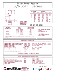 Datasheet 1N3661R производства Microsemi