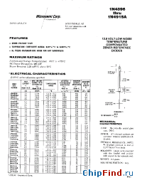 Datasheet 1N4896 manufacturer Microsemi