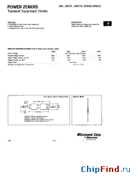 Datasheet 1N5611 manufacturer Microsemi