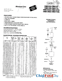 Datasheet 1N6119A manufacturer Microsemi
