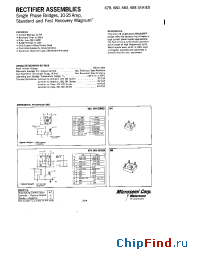Datasheet 680-2 manufacturer Microsemi