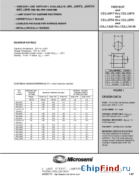 Datasheet CDLL1A50 производства Microsemi