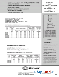 Datasheet JAN1N6677UR-1 производства Microsemi