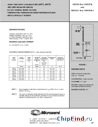 Datasheet JANTXV1N3155-1 производства Microsemi