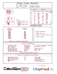 Datasheet S34120 производства Microsemi
