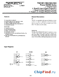 Datasheet TC301AL/CL производства Microsemi