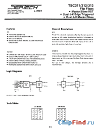 Datasheet TC311AL/CL производства Microsemi