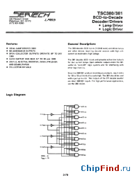 Datasheet TC380AL/CL производства Microsemi