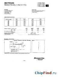 Datasheet UT236 производства Microsemi
