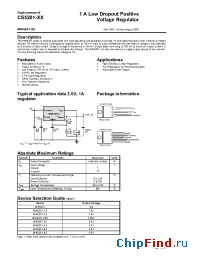 Datasheet MIK5201-2.85 (en) производства Микрон