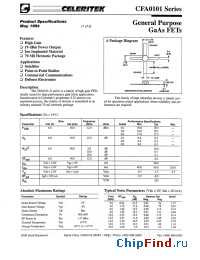 Datasheet CFA0101 производства Mimix