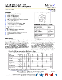 Datasheet CGB7389-SC-0G00 производства Mimix