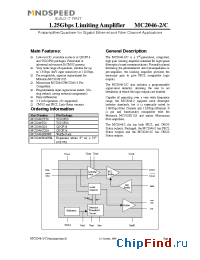 Datasheet MC2046-2 производства Mindspeed