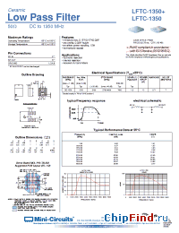 Datasheet LFTC-1350+ производства Mini-Circuits