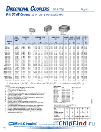 Datasheet PDC-10-22 manufacturer Mini-Circuits