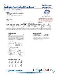 Datasheet POS-ED10514/1 manufacturer Mini-Circuits